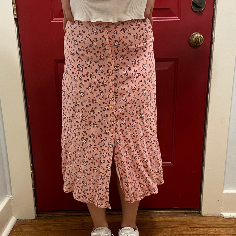 Vintage Floral Skirt